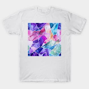 Watercolor shapes pattern T-Shirt